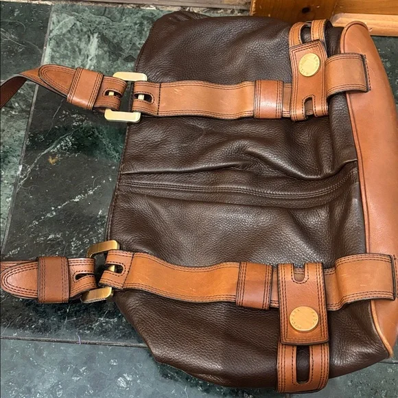 Michael Kors real Brown Leather shoulder Bag - Picture 4 of 6